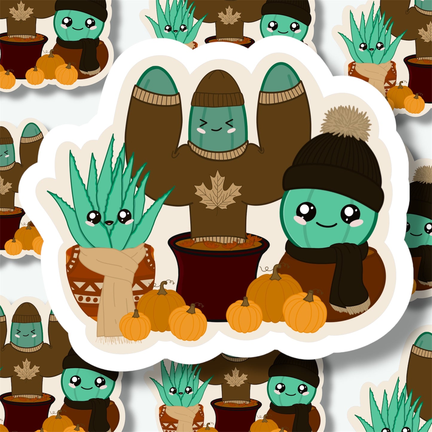 Fall Friends Sticker