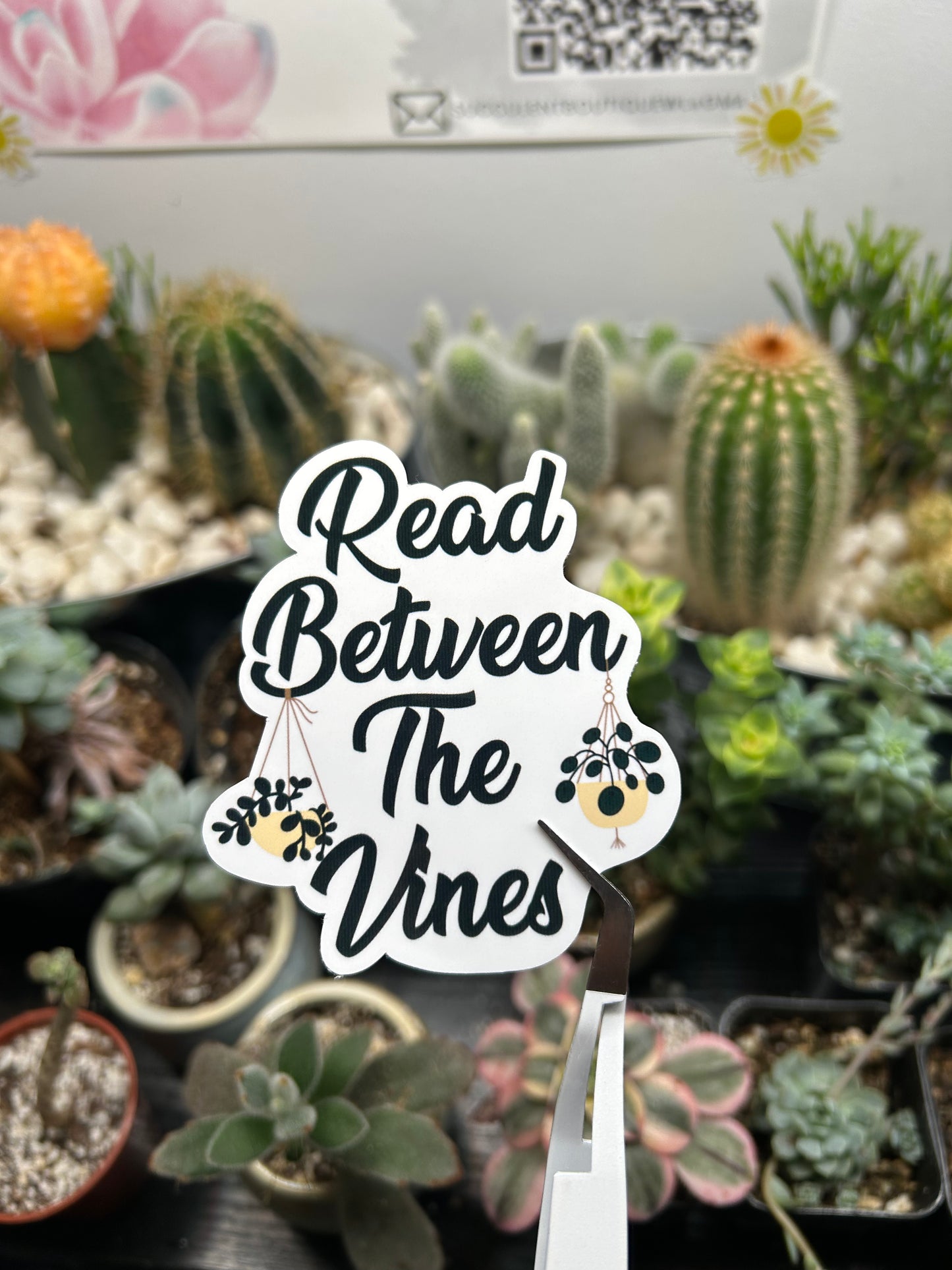 Read Between The Vines Sticker