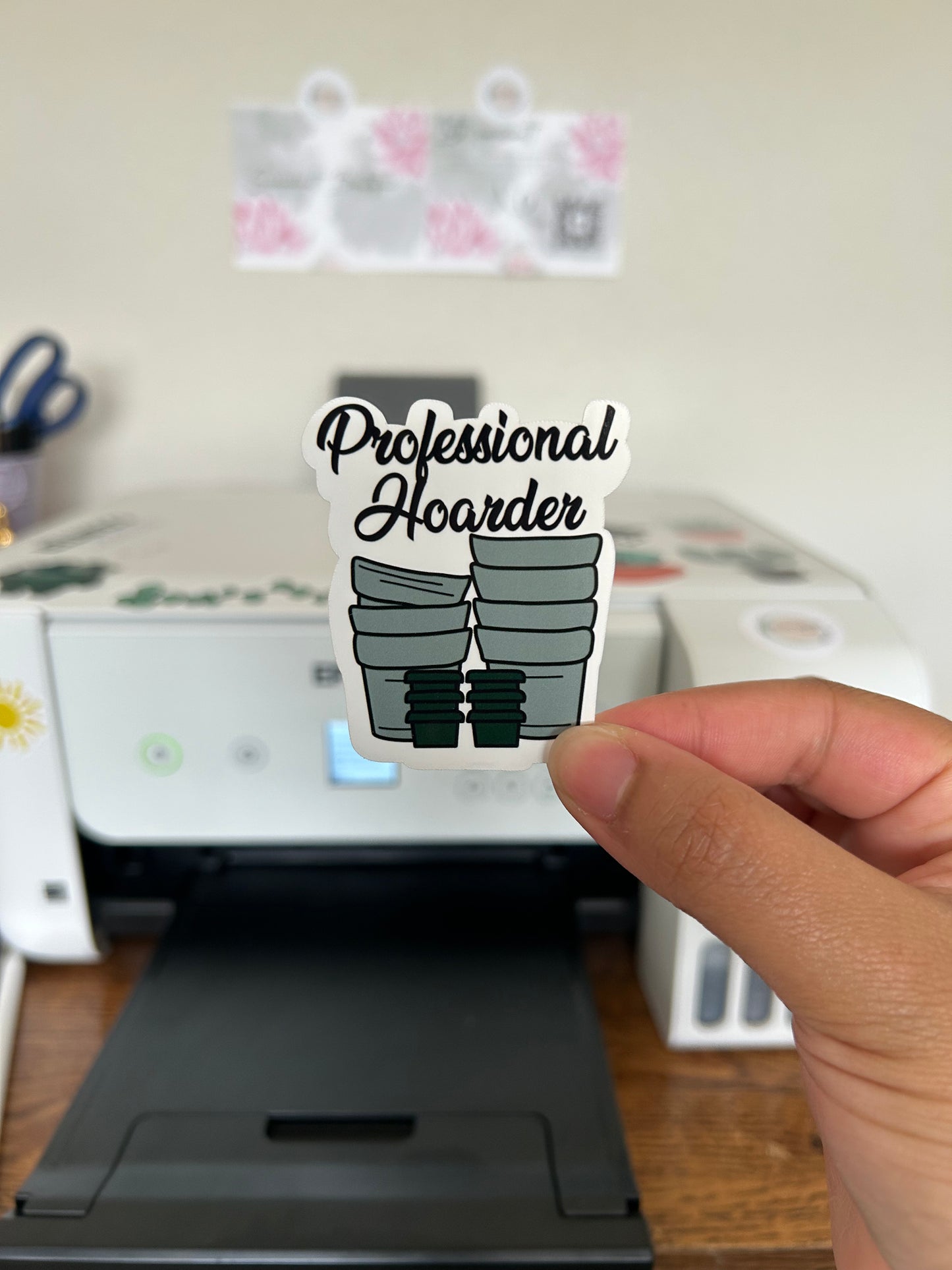 Professional Hoarder Sticker