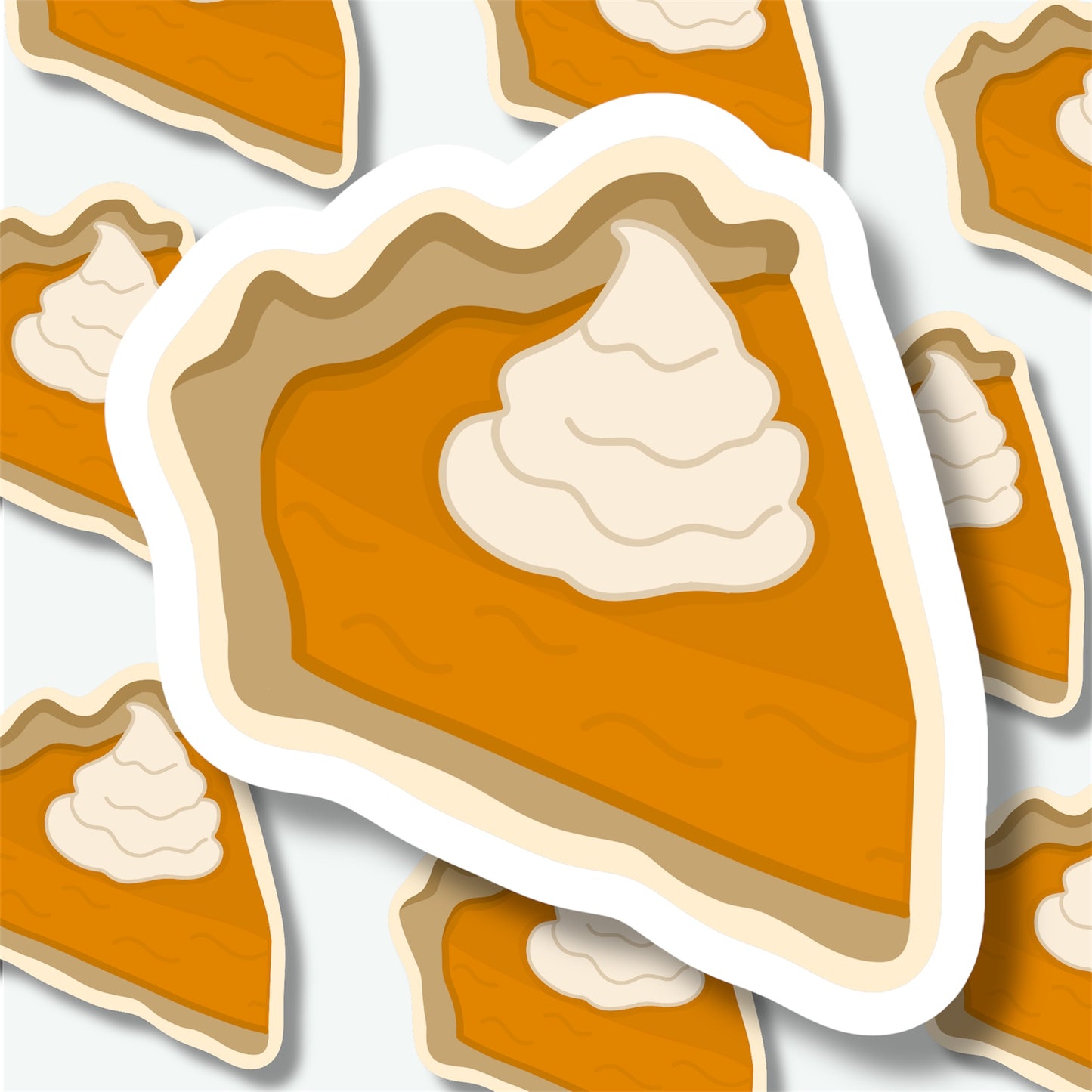 Pumpkin Pie Slice Sticker