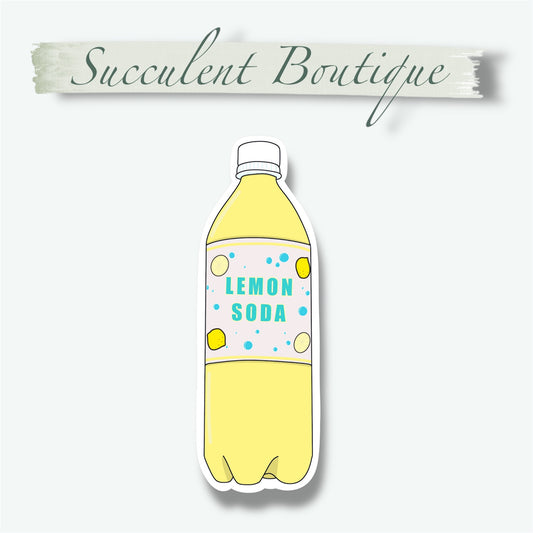 Lemon soda Sticker