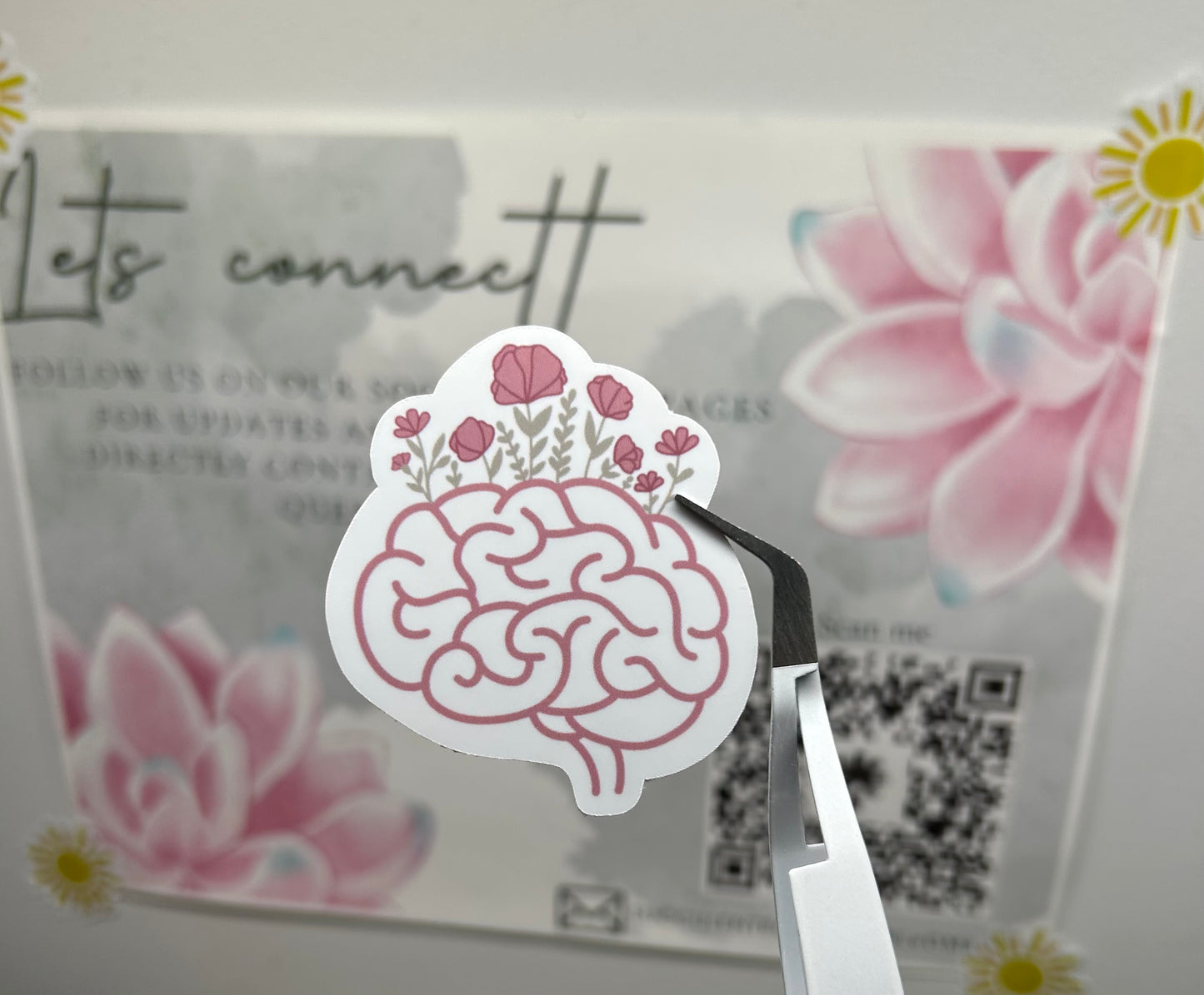 Blooming Brain Sticker