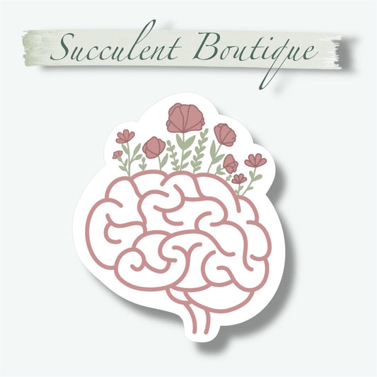 Blooming Brain Sticker
