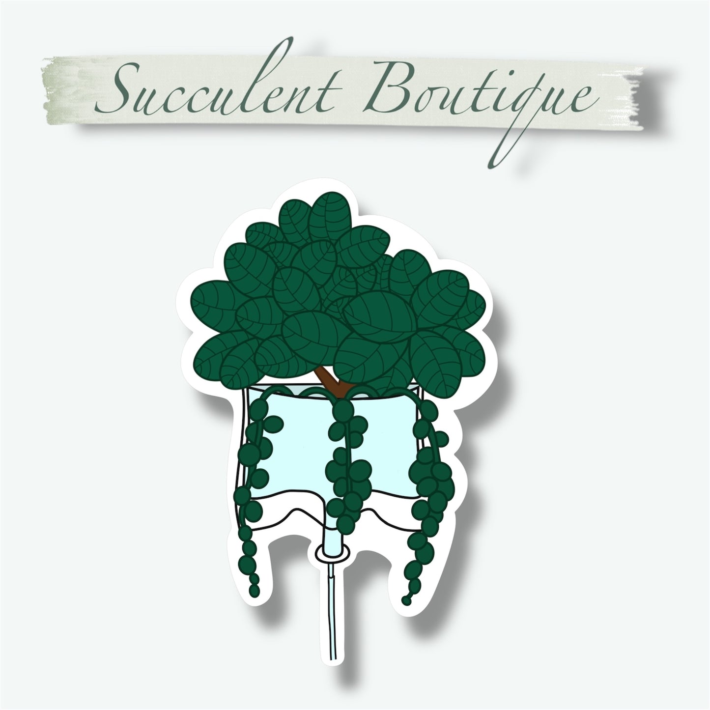 Plant IV Bag Sticker