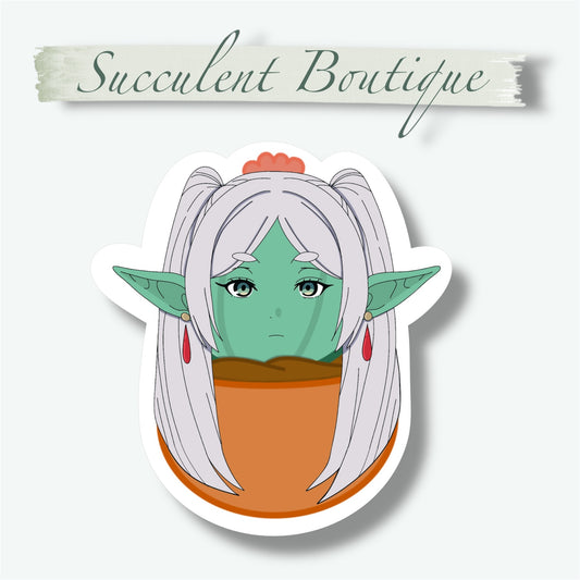 Elven Mage Ruby Sticker