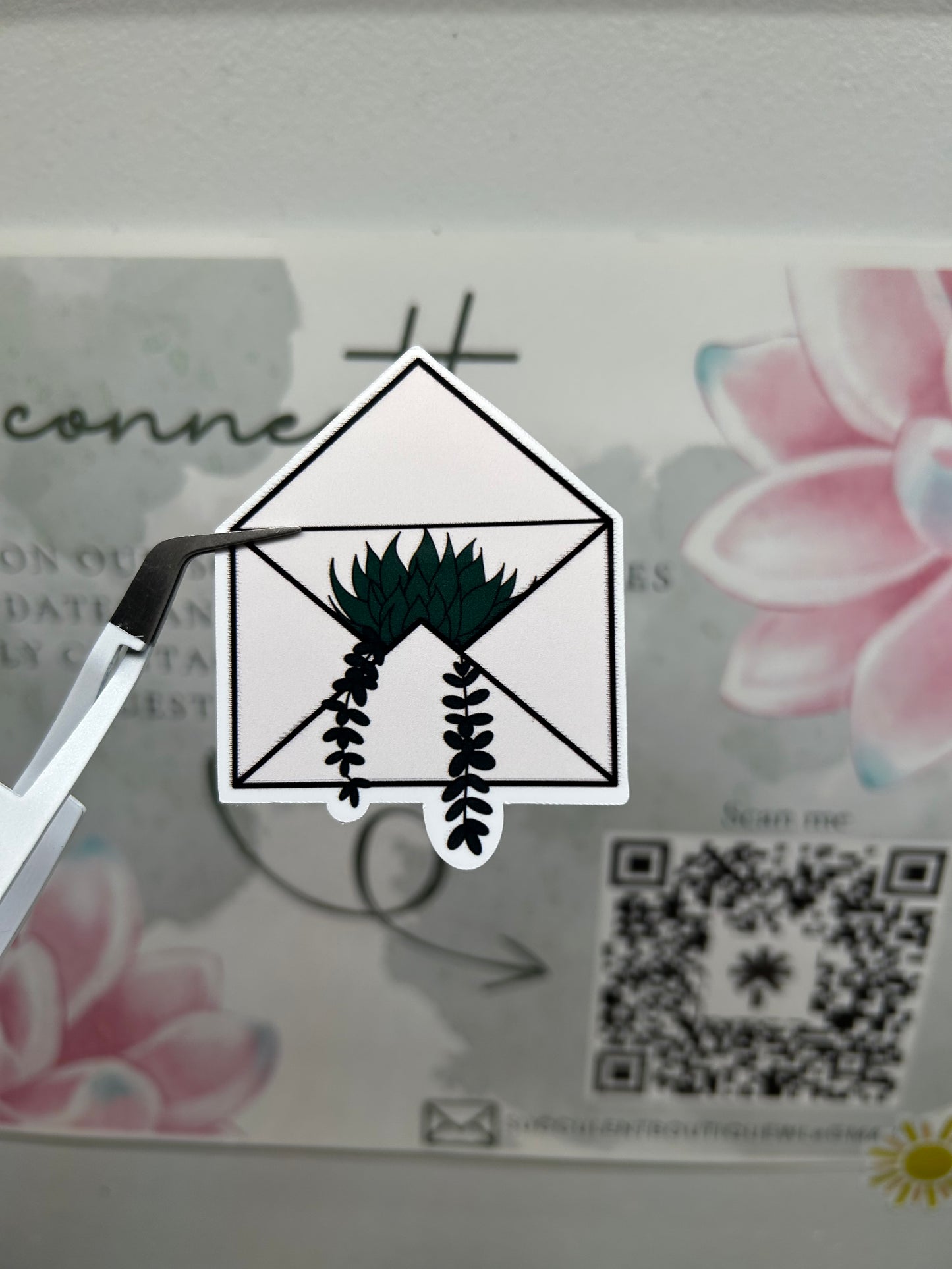 Plant Mail Envelope Stickers