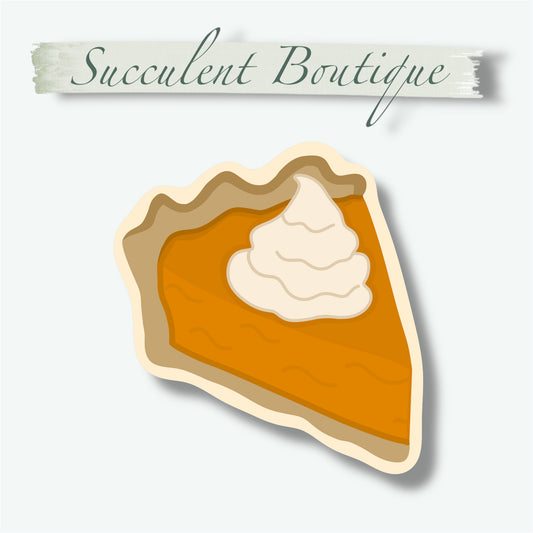Pumpkin Pie Slice Sticker