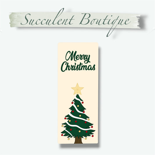 Merry Christmas Bookmark