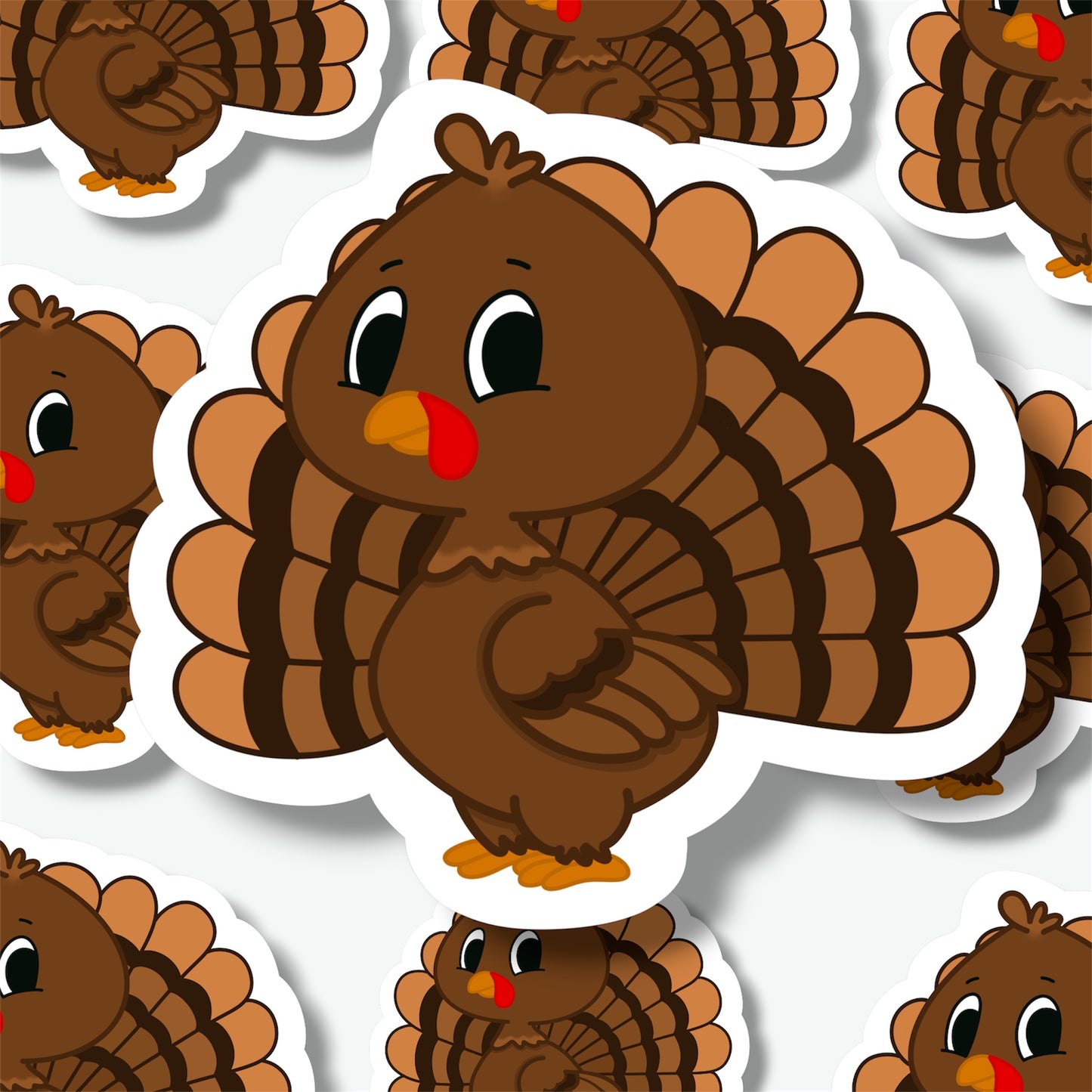 Cute Turkey Sticker