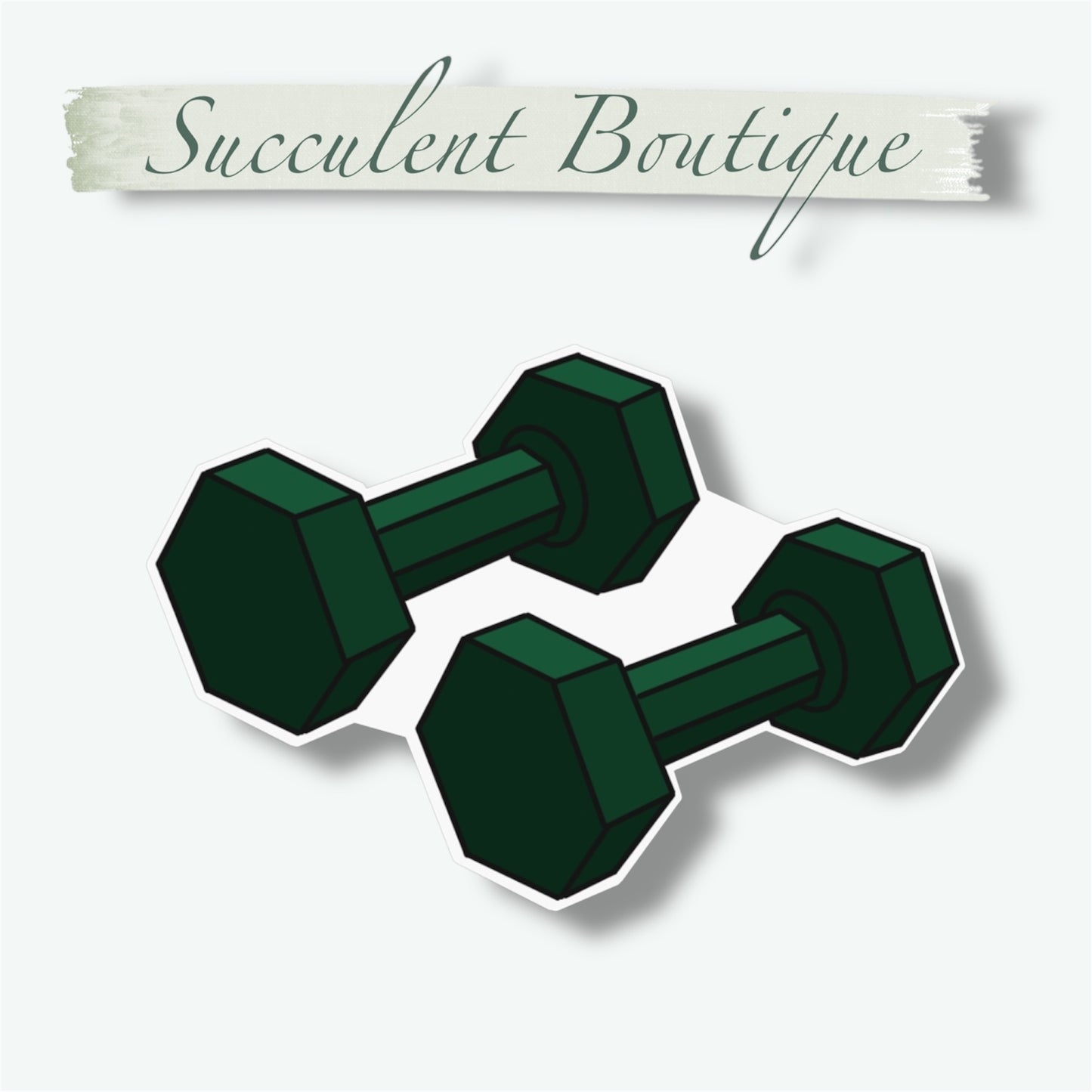 Cactus Jacks Dumbbells Sticker