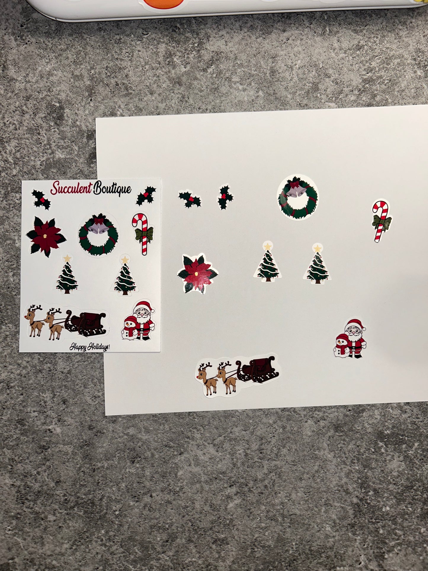 Holiday Sticker Sheet
