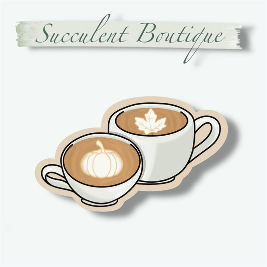 Autumn Coffee Sticker
