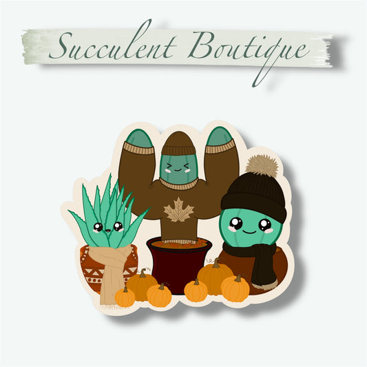 Fall Friends Sticker