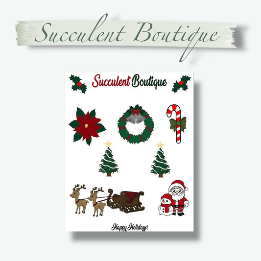 Holiday Sticker Sheet