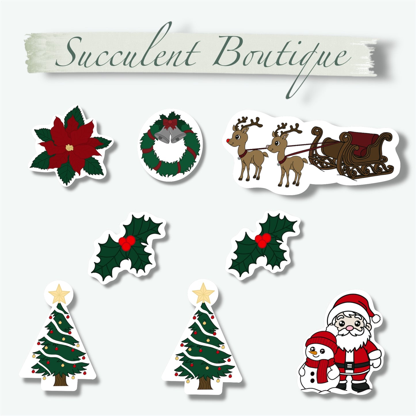 Holiday Sticker Sheet